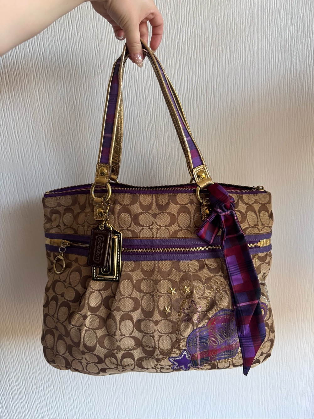 Coach Signature Canvas Poppy